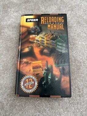 Speer Reloading Manual - Vintage Book